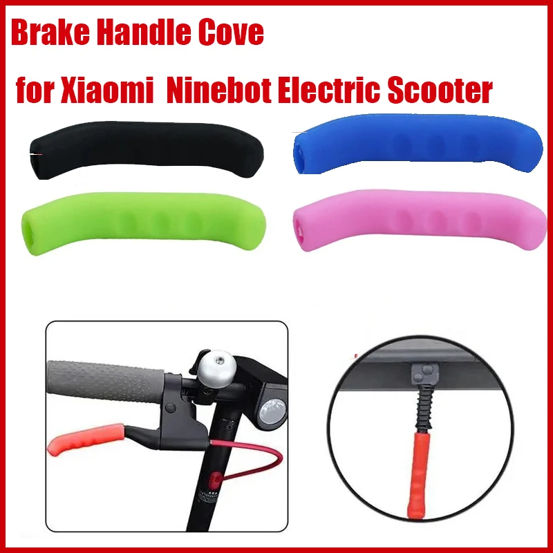 

Силиконовая тормозная ручка, поддержка ног, противоскользящий защитный чехол для Xiaomi, Ninebot, аксессуар для электрического скутера Kugoo