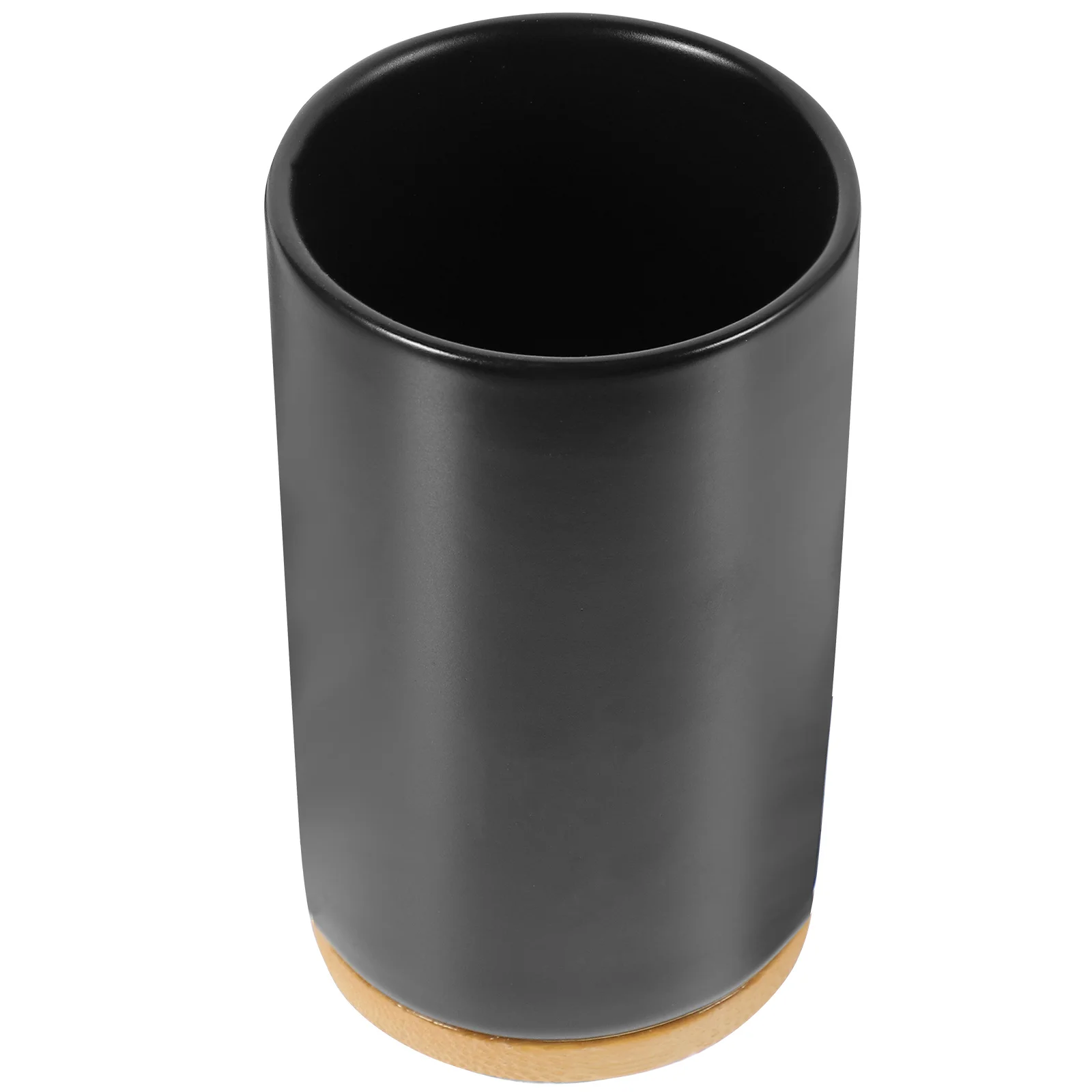 

Ceramic Toothbrush Holder Bathroom Tumbler Cylinder Tooth Brush Cup Multipurpose Storage Drinking Cup Home Travel
