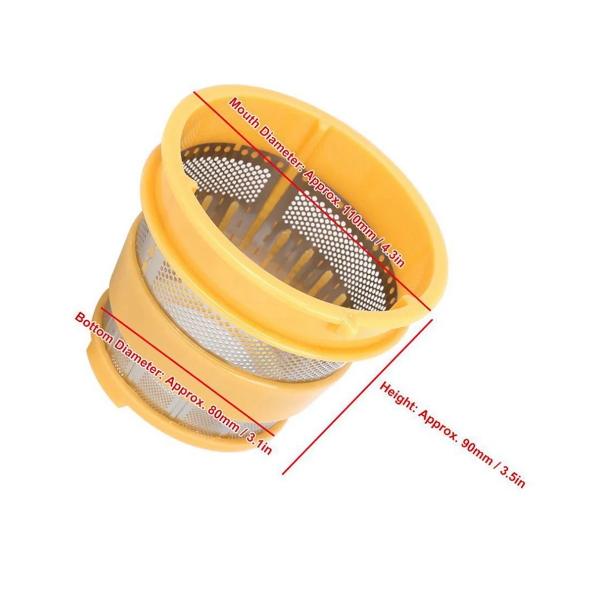 착즙기 거친 메쉬 필터, 스테인레스 스틸 거친 메쉬 교체, HU500DG 홈 주방 믹서기 예비 부품
