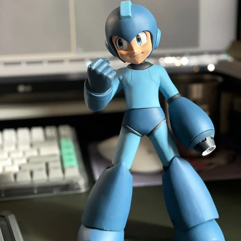 In Stock Original Megaman  Rockman KP-498 1/12 Scale Full Action Plastic Model KIt   Anime Action Figure