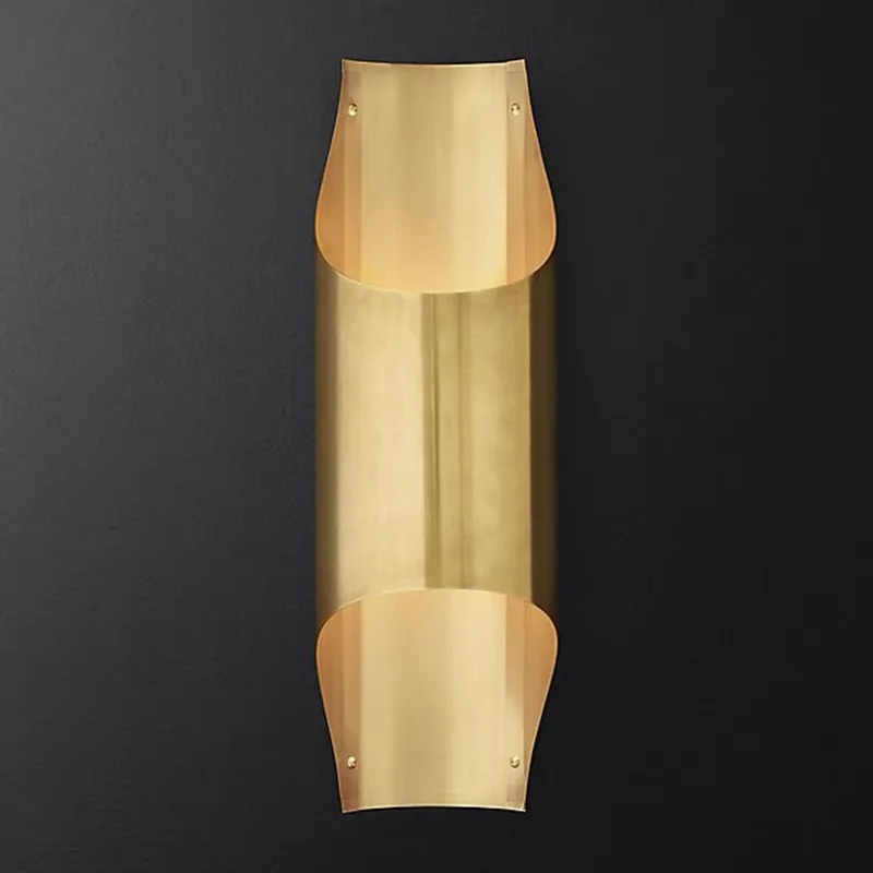 Fashion wall lamp American simple living room bedroom bedside aisle light luxury wall