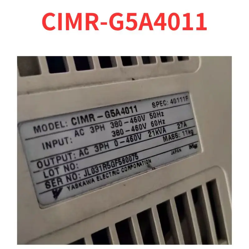 

90% new CIMR-G5A4011 frequency converter tested OK