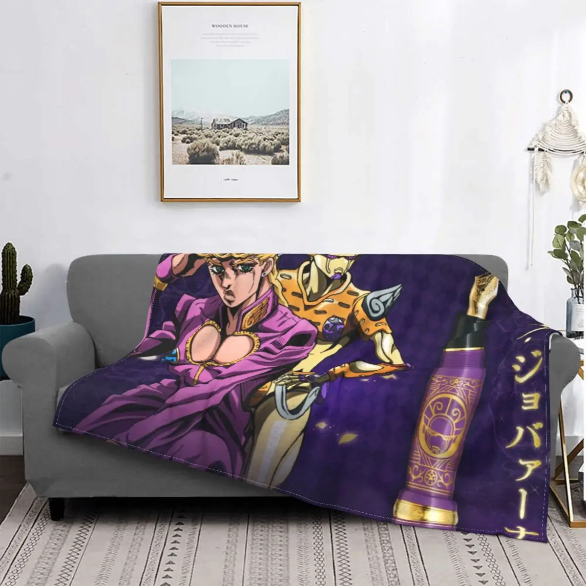 JoJo 001140 Camping Knee Blanket Travel blanket Blankets & Throws Personalized blankets Throw Blanket