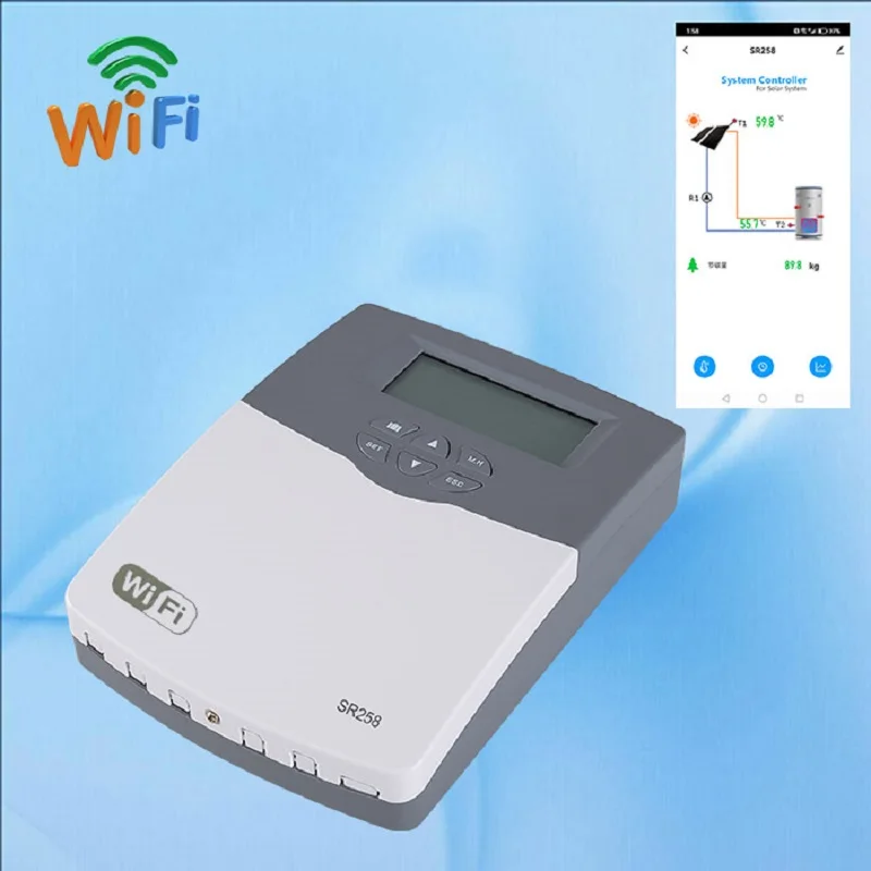 Solar Water Heater Controller SR258 with WIFI function