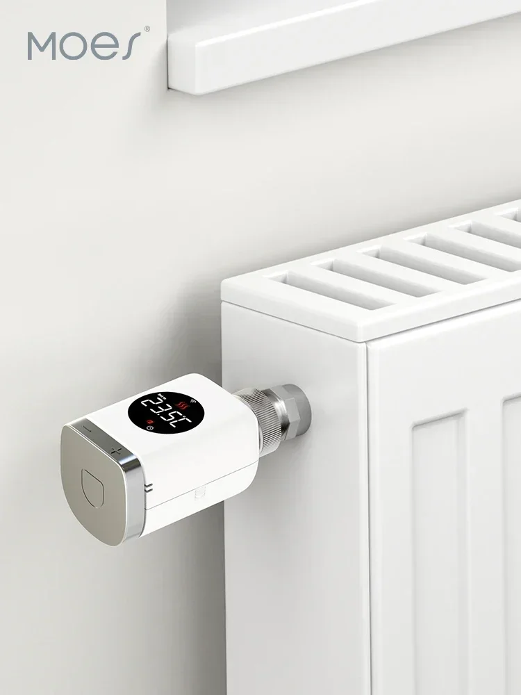 MOES Smart ZigBee Wifi Heizkörper Antrieb TRV Programmierbare Thermostat Ventil App Remote Temperatur Controller Alexa Google Hause