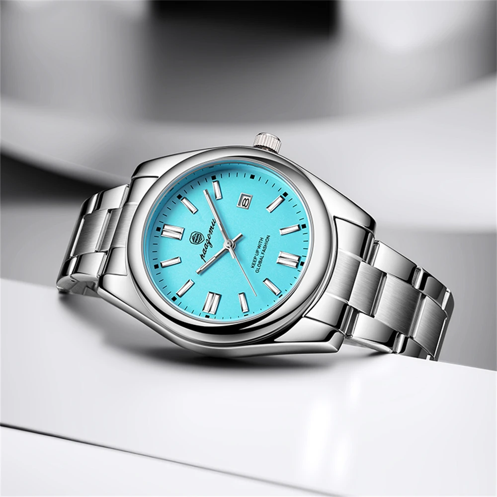 PAAZOMU Man Top Luxury Watch Waterproof Luminous Date Men Watch Stainless Steel Male Clock Sport Fashion Men's Quartz Watches