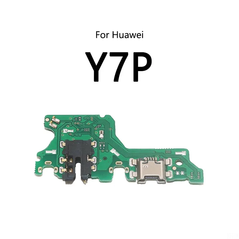 USB Charging Dock Port Socket Jack Plug Connector Charge Board Flex Cable For Huawei Y5P Y6P Y6S Y7P Y7A Y8P Y8S Y9S Y9A