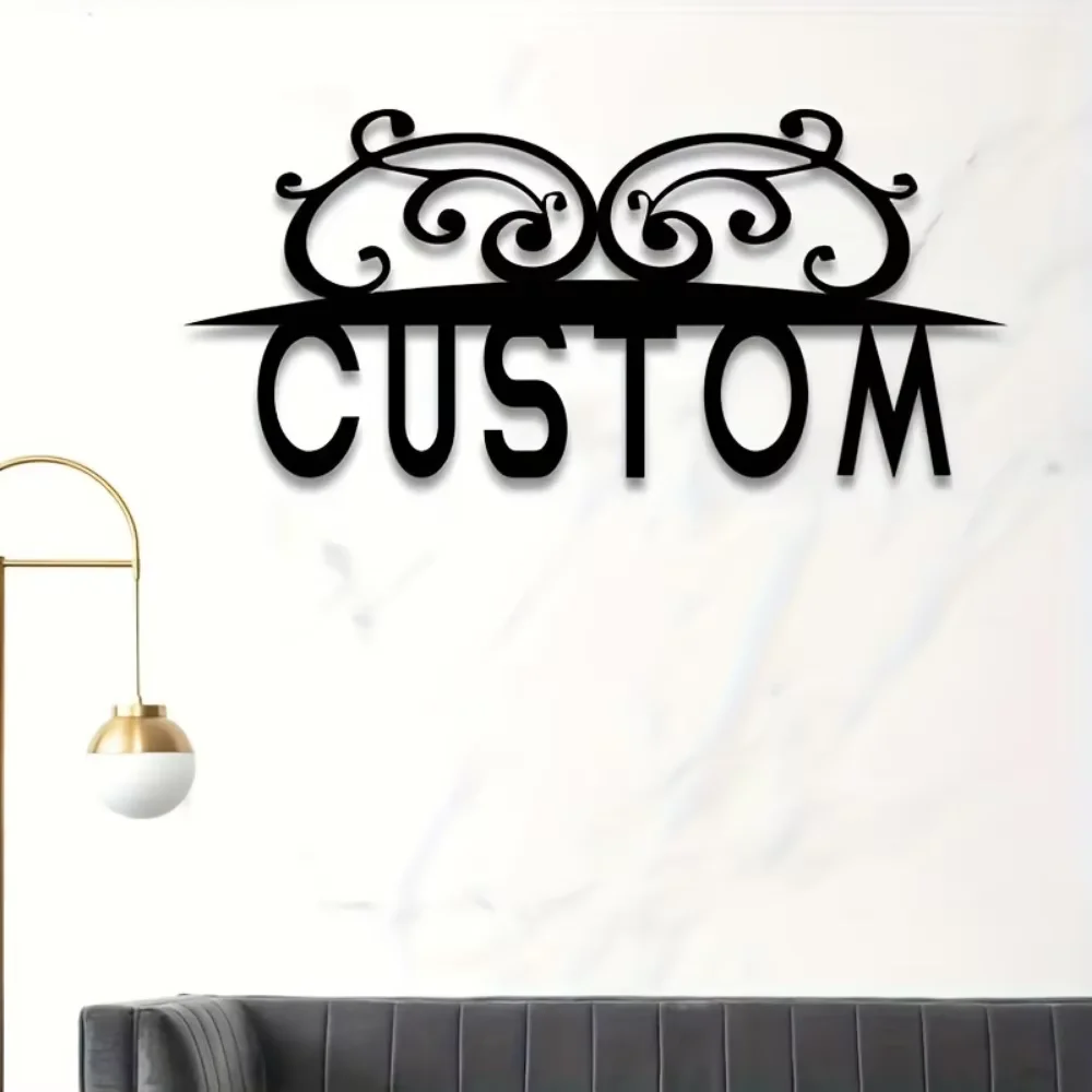 

High - End Tailored Metal Wall Art. Personalized Address, Boho Hanging. Perfect as New Home Gift.
