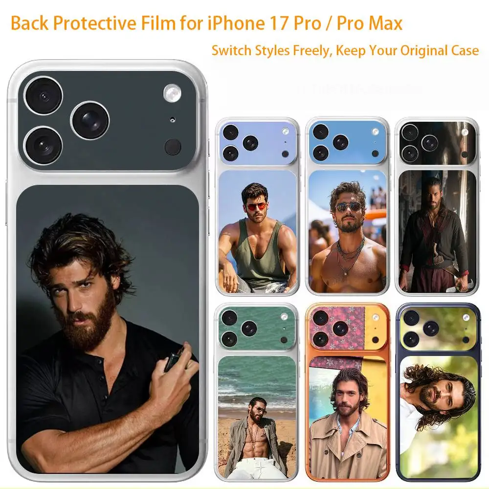 

C-Can Y-Yaman 3D Full Body Skin Decal for iPhone 17/Pro/Pro Max Color Rear Protective Sticker