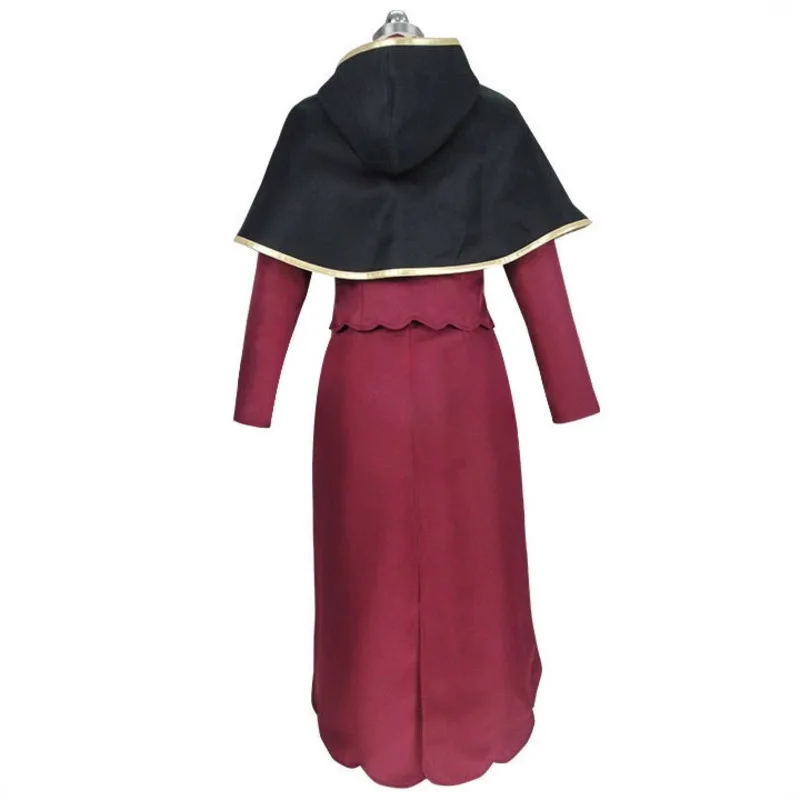 Black Clover Vanessa Enoteca Cosplay Costume Full Set Witch Magic Robe Japanese Anime Halloween Party Outfit for Women view 4