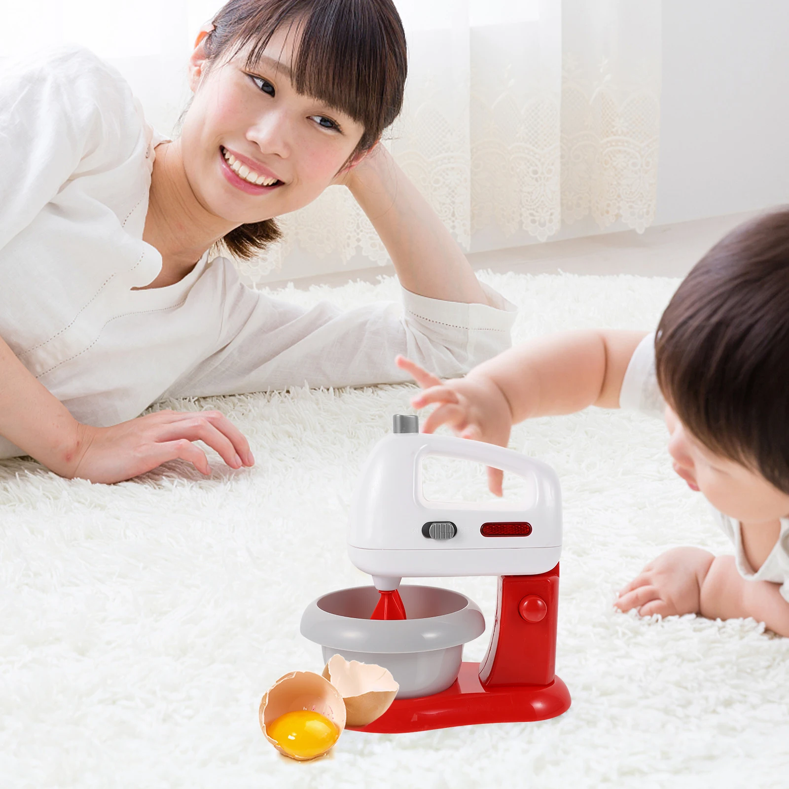 シミュレーションブレンダーミニプレイキッチンアクセサリーおもちゃ子供用ごっこ遊びハウス小さな家具幼児向けプラスチック製