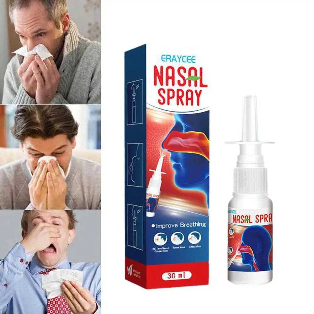 

Herbal Nasal Spray Natural Nose Spray For Reduce Snoring Nasal Cleaning And Hydration 1.01oz Nose Spray Breathe Well Sleep Good