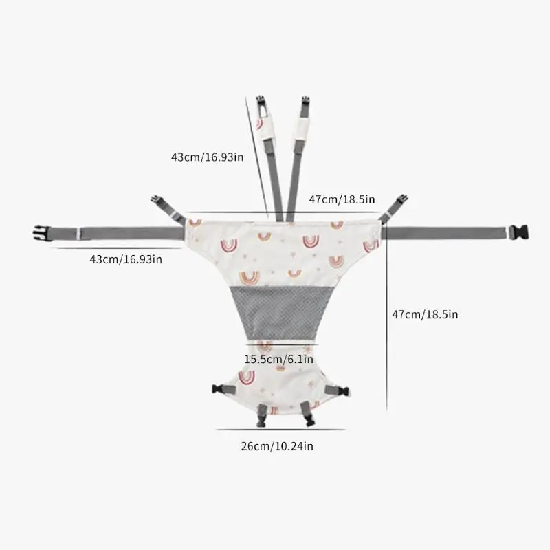 حزام أمان لمقعد تغذية الأطفال المحمول U13F عالمي لتناول الطعام في المطاعم والمنزل