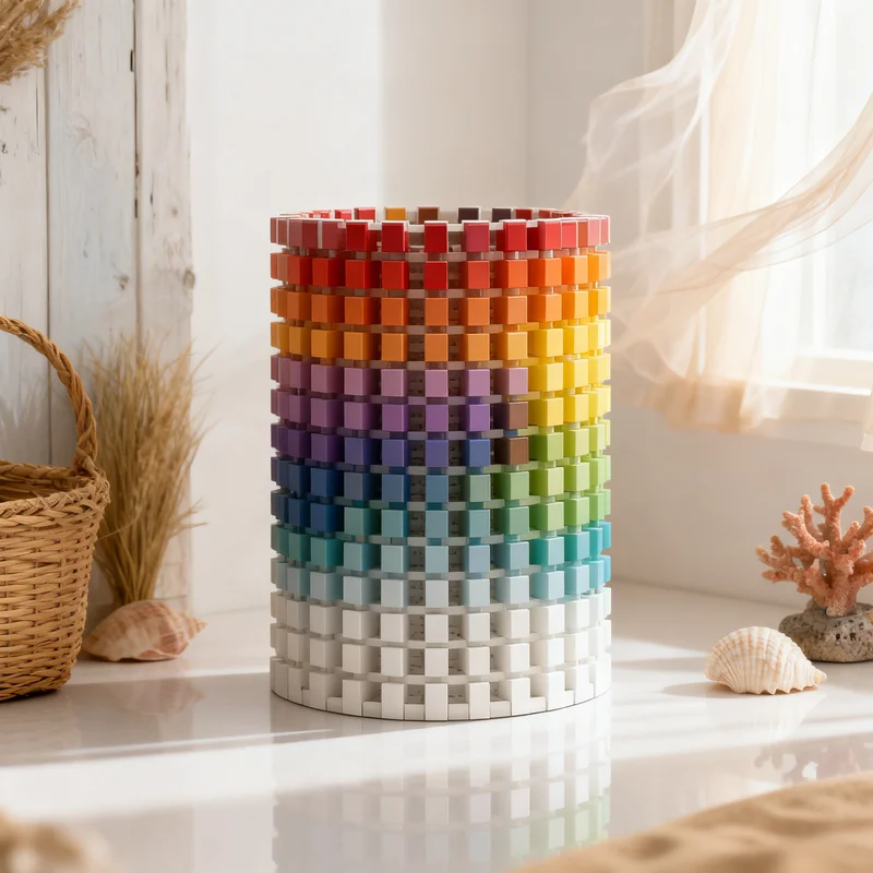 

3161 деталь MOC: Спираль звукового искусства Андрея Савчук, модель-конструктор, подарок для самостоятельной сборки, креативный коллекционный декор, премиум-класс для взрослых