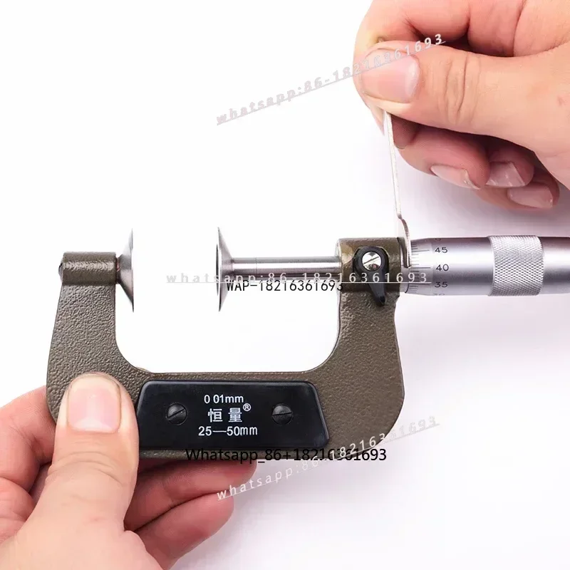 Limited Offer 1522new Common Normal Micrometer With Large Measuring Head For Gear Measurement, Spiral Micrometer 0-25-100mm