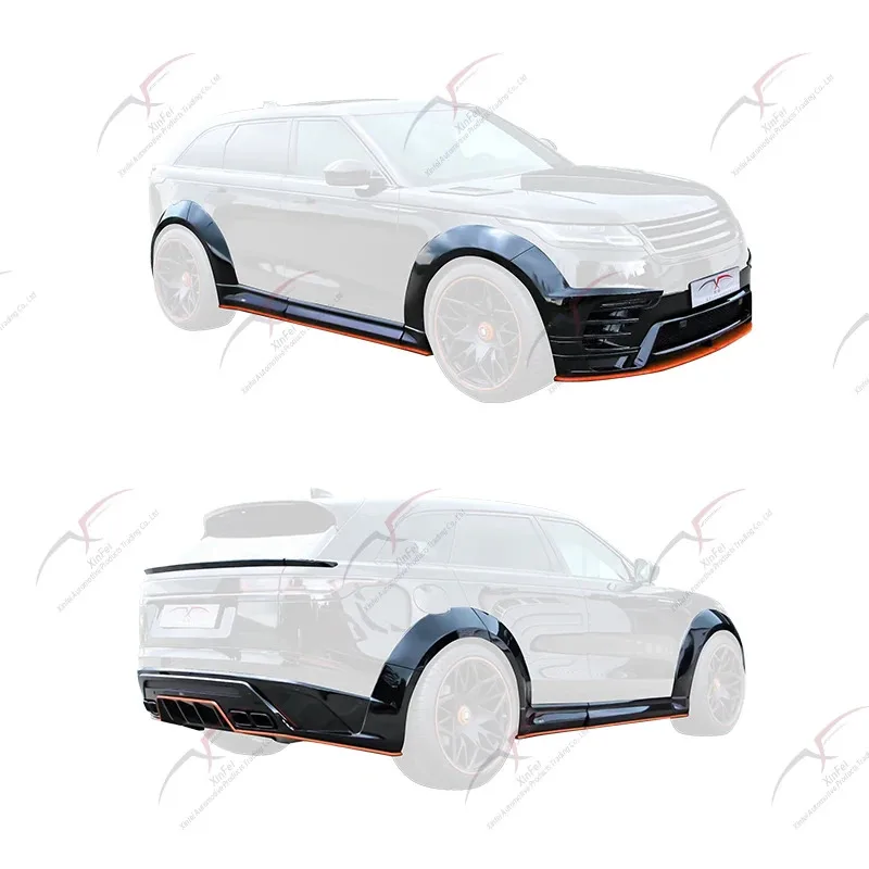 Suitable for  Range Rover Star Pulse Modification L Front Bumper Carbon Fiber Car Exterior Modification Decoration