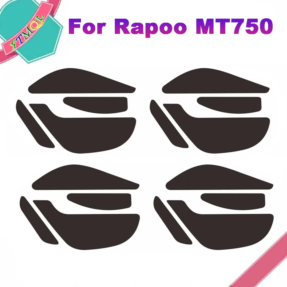 1set Mouse Skate untuk Rapoo MT750/750S MT550 V20/20S/20Pro V21/21S/22/25/26 V300 Penyelamat Optik 0.6Mm Mouse Gaming Nirkabel