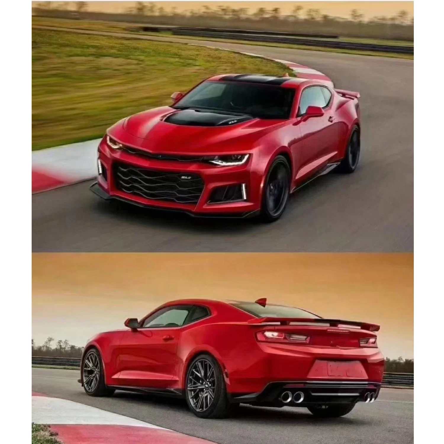 

The Plastic Material For The Front Bumper Of The Upgraded ZL1 Is Suitable For Chevrolet Camaro ZL1