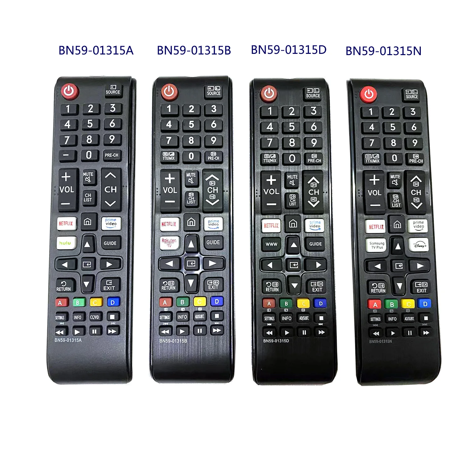Nowy BN59-01315A BN59-01315D BN59-01315B BN59-01315N Pilot zdalnego sterowania kompatybilny z telewizorami Samsung 4K UHD 6/7/8/9/TU-7000 Series Smart TV