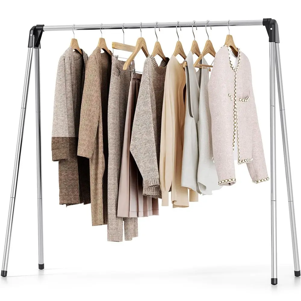 

Clothes Drying Rack Foldable, Laundry Drying Rack Stainless Steel, Portable Clothes Rack, Drying Rack for Clothing, Indoor Outdo