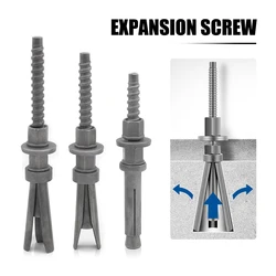 1PC water drill screw bracket, special expansion screw for fixing the base, repeated use of vertical water drill machine screws
