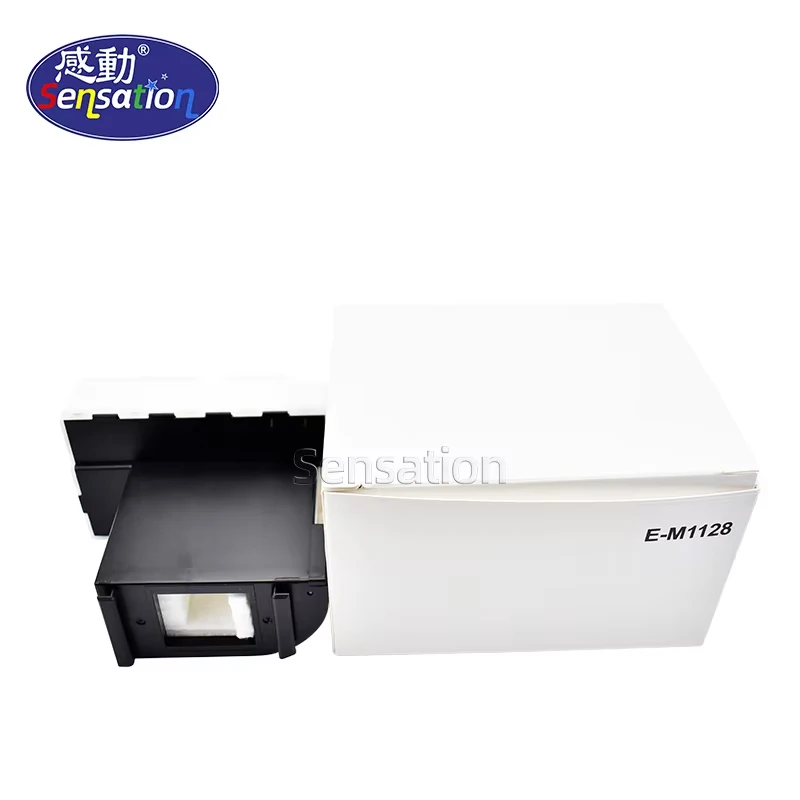 

E-M1128 Hot selling Maintenance Box Cartridge M1108 Waste Ink Tank Pad Compatible for Epson M1100 M2129 M2120 M1120 M2118