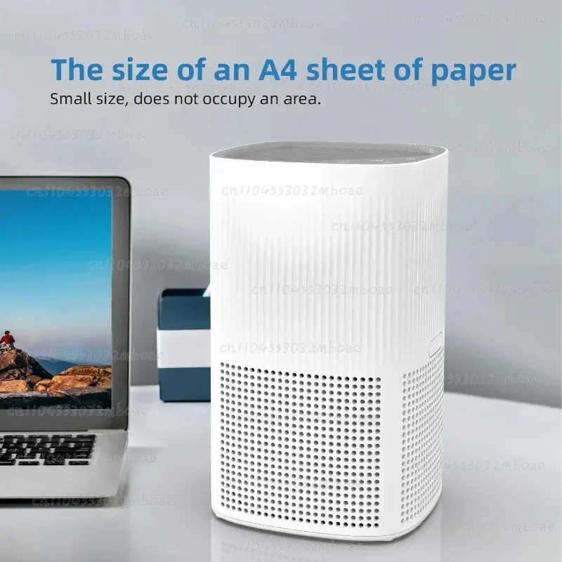 Wholesale Portable Air Purifier, 100 CADR, 3 Layer Hepa Filter, Low Noise, Aromatherapy, WiFi Control, White