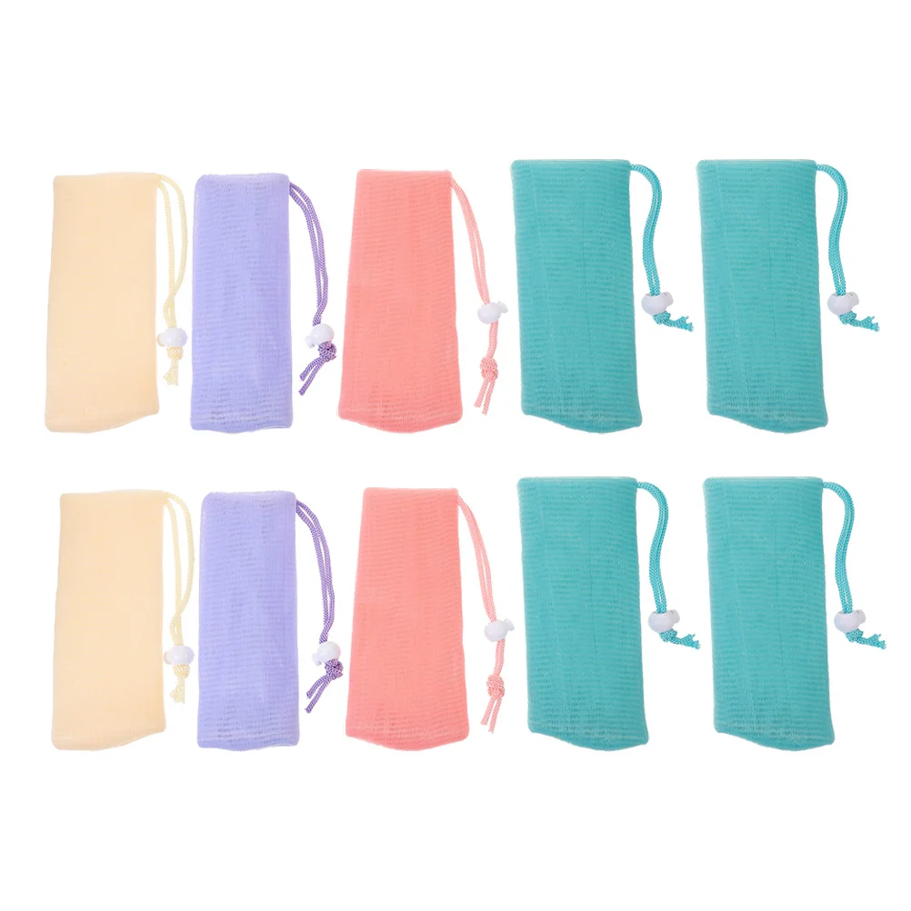 

16Pcs Soap Bags Mesh Foaming Lather Holder Hanging Design Soft Breathable Bar Soap Pouch Bathroom Shower Storage