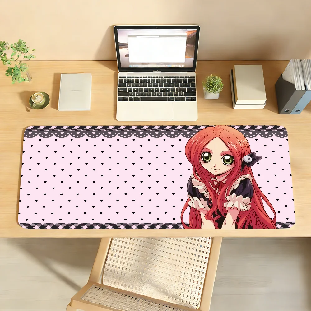 Anime Sugar Sugar Rune Cute Mouse Pad For Office Gaming And Keyboards Non-Slip Large Waterproof