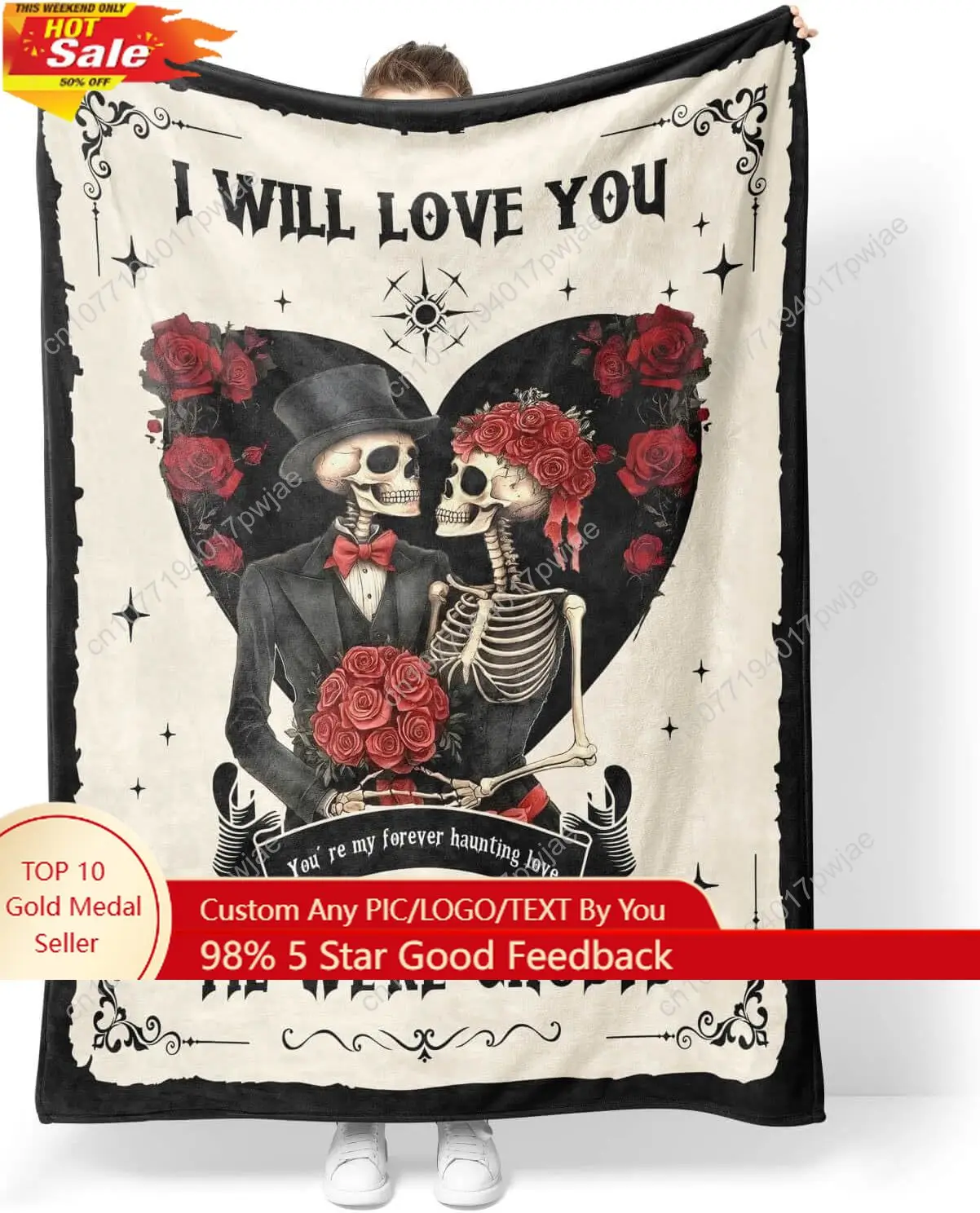

Moyel Gifts for Wife Husband Funny Anniversary Couples Blanket Girlfriend Boyfriend Romantic Wedding Birthday Custom blankets