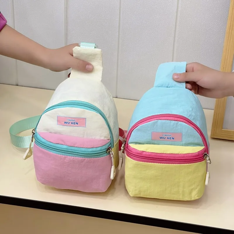 Mini Color Block Crossbody Bag