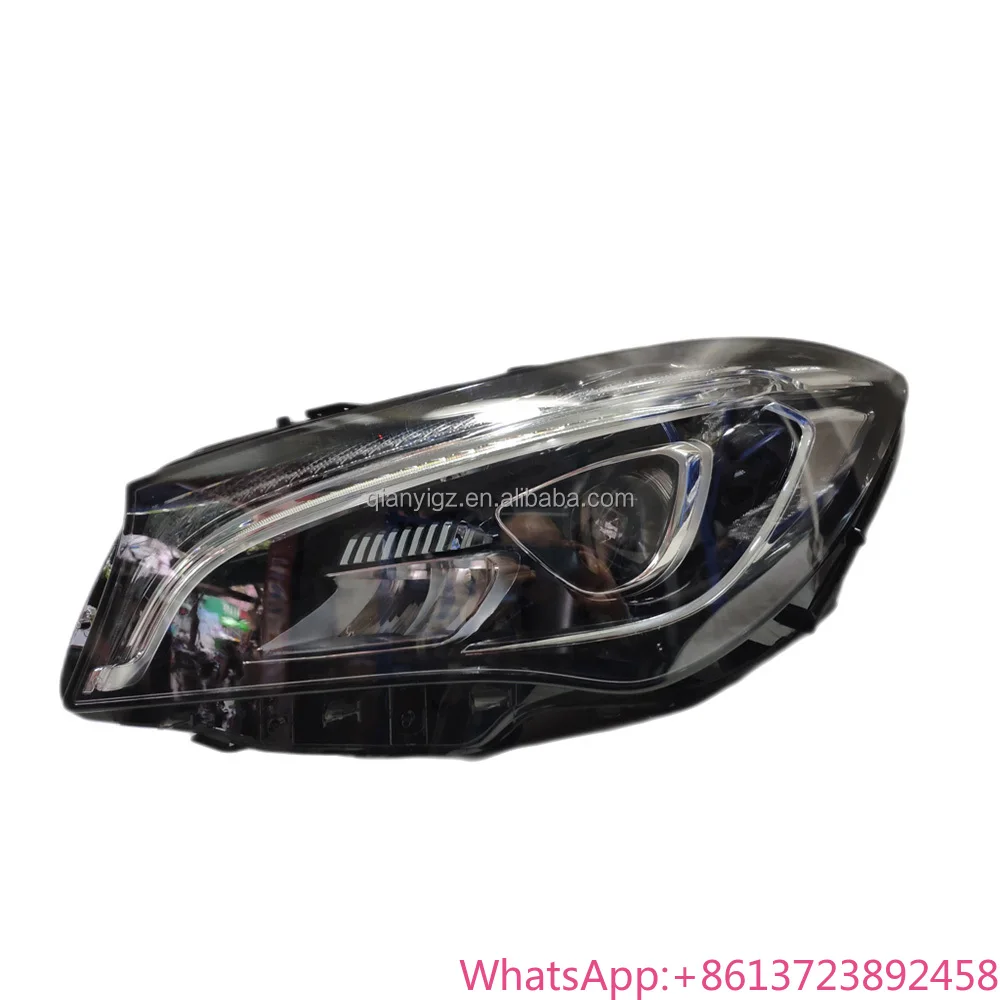 Stock For Mercedes Benz CLA Automotive Headlights W117 Led Headlight Definition matrix Laser Headlight Real Second-hand Beam Bea