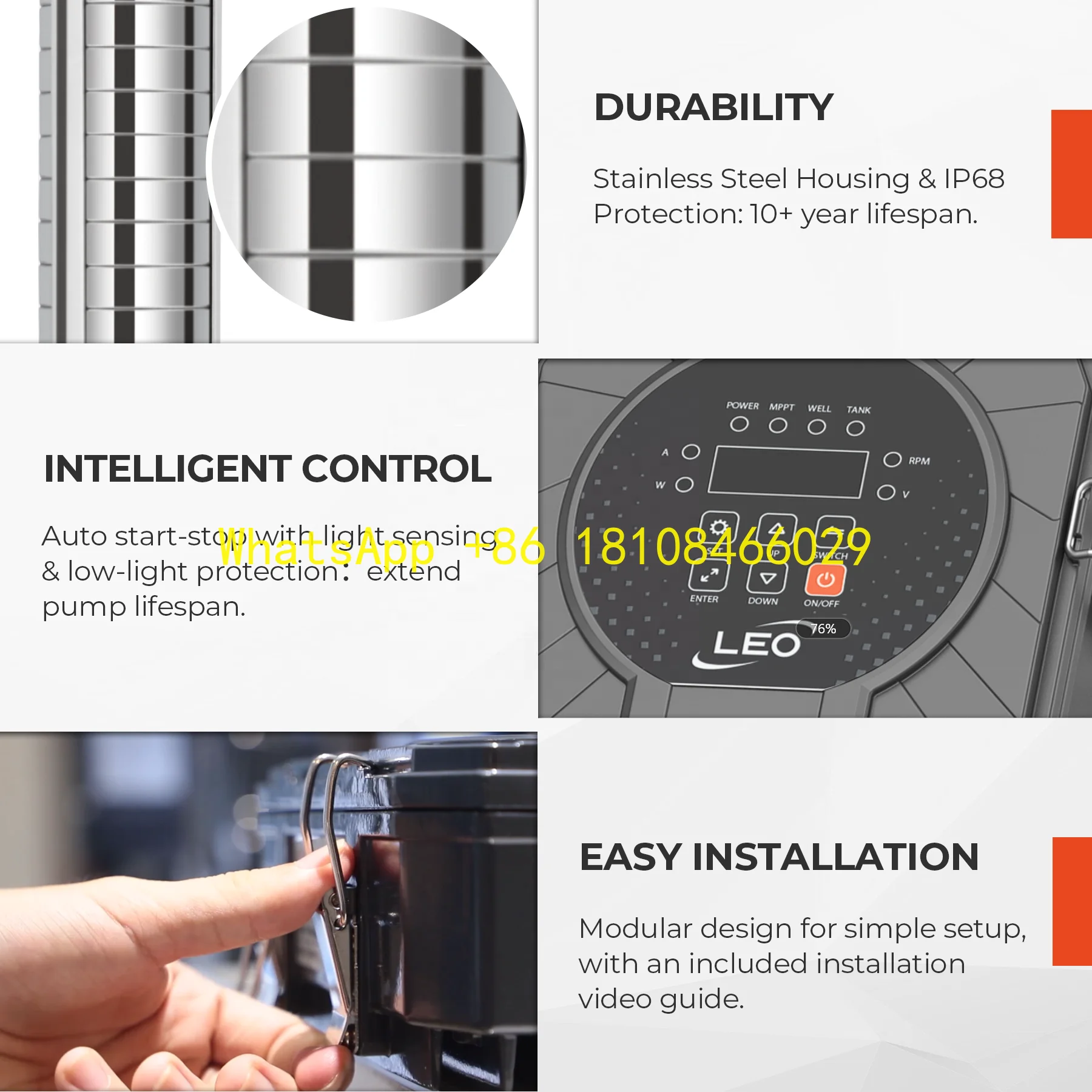 

Solar Water Pump for Agriculture System Manufacturer Provided DC Solar Submersible