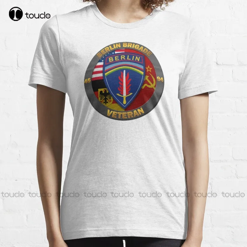 Berlin Brigade Veteran Classic T-Shirt Usa Shirt Fashion Creative Leisure Funny Harajuku T Shirts Digital Printing Tee Shirts