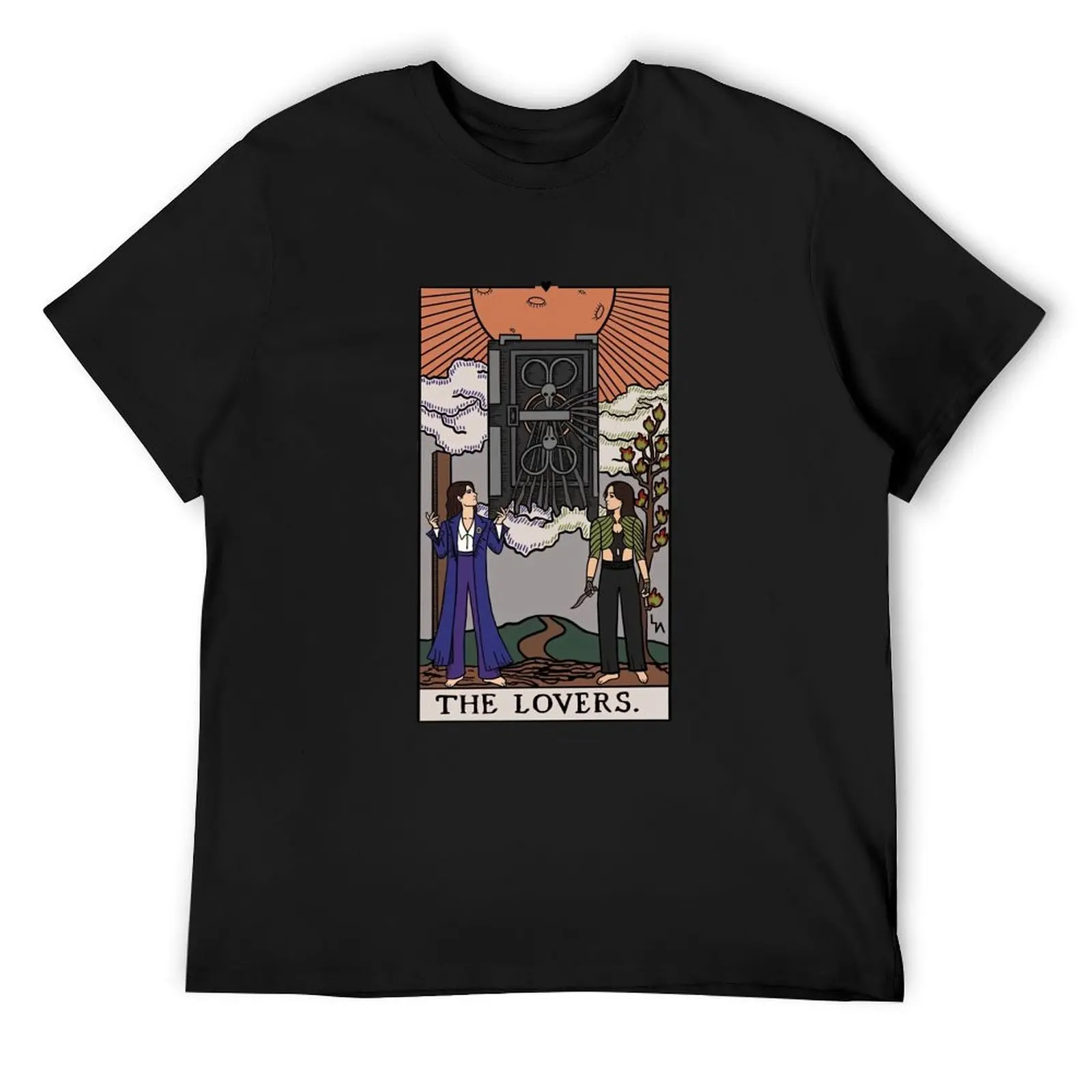 

The Lovers Agathario Tarot Card T-Shirt