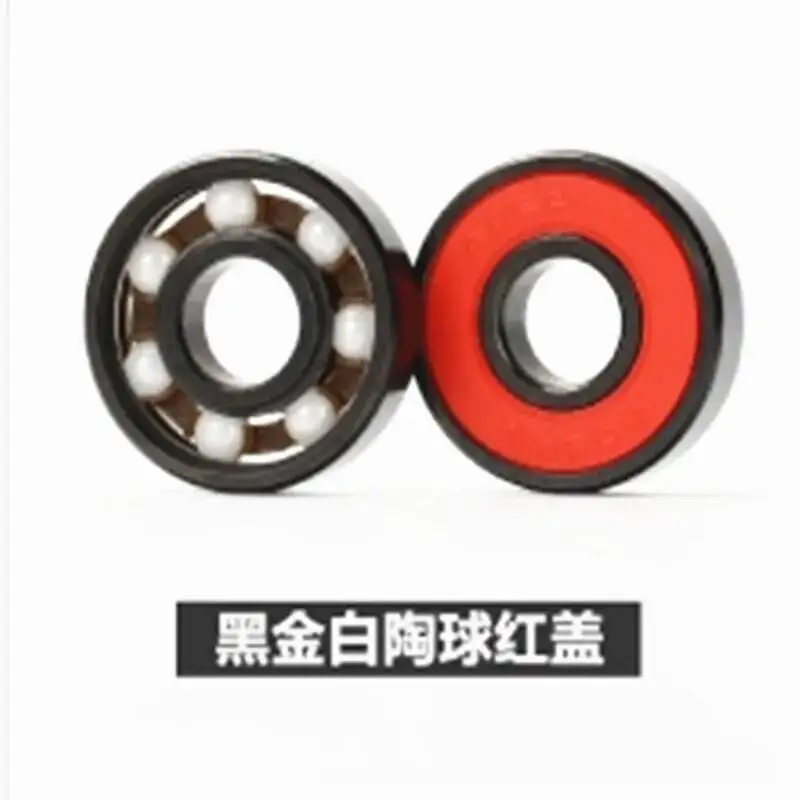 5Pcs High Speed 608 Roller Skates Bearing Skateboard Bearing 608 Bearing 8x22x7mm Ceramic Bearings
