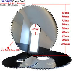 45 50 60 70 80 90 100mm Solid Tungsten Steel Milling Cutter 85mm Carbide Circular Saw Blade And 22mm Cutter Arbor. CNC Saw Blade