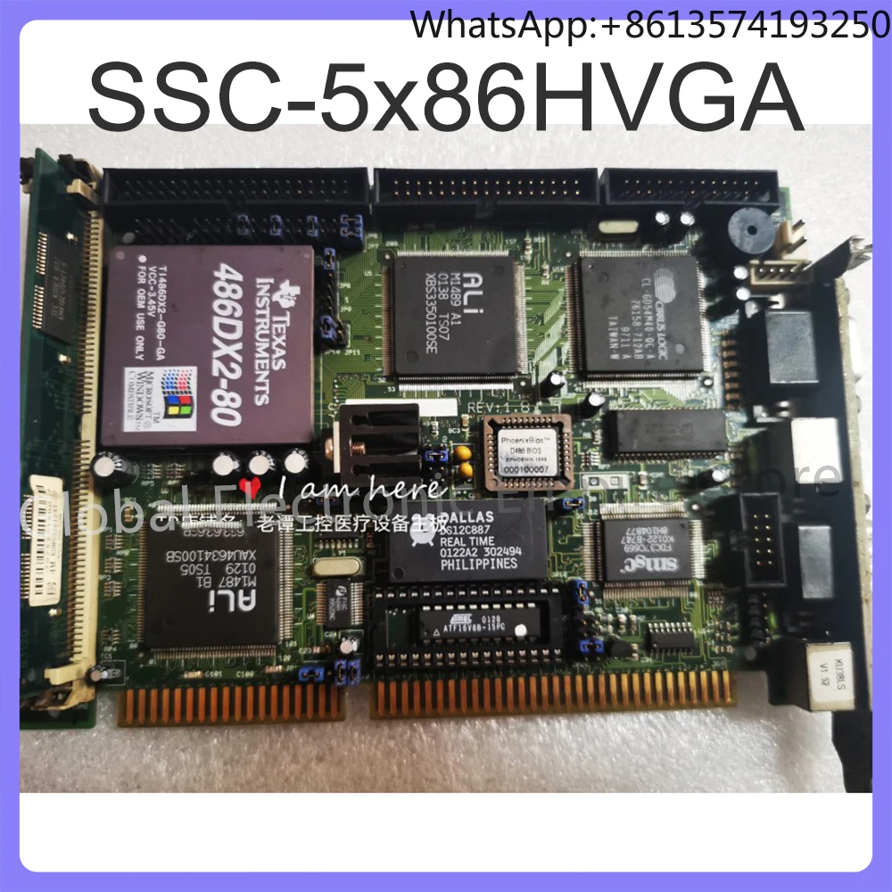 

Industrial Control Motherboard SSC-5x86HVGA REV: 1.4/1.5/REV: 1.8