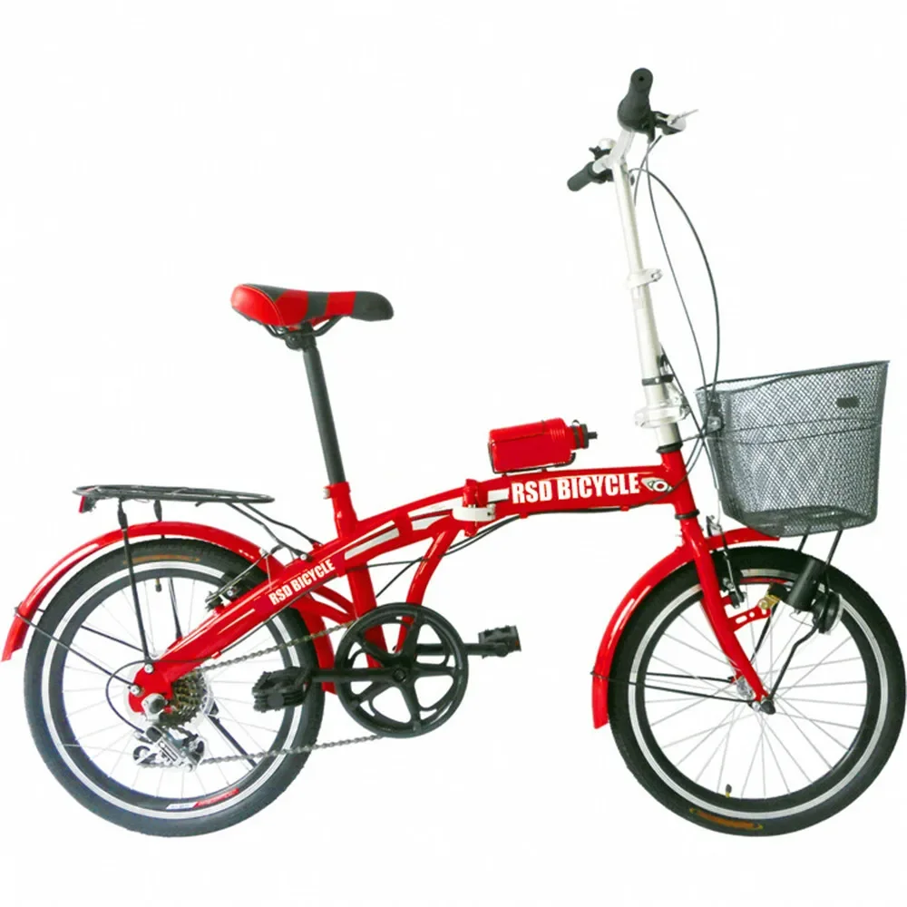 New Style Lightweight Frame Mid Drive Folding Student Bike Girl Crius Velocity Frame Carbon Steel Folding Bicycle