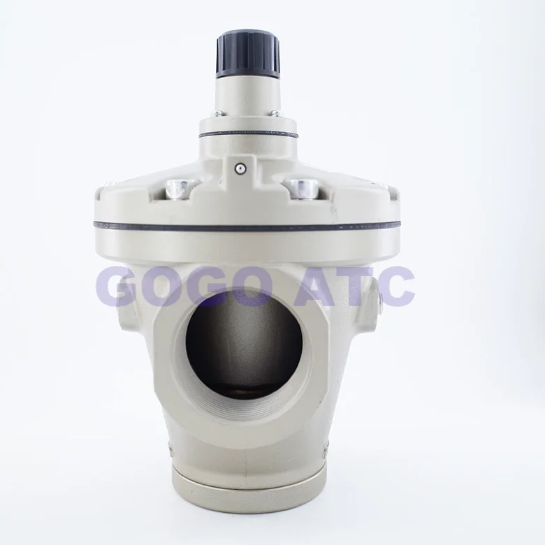 Pilot Operated Regulator Large AR925-20 AR935 DN50 2 inch with pressure gauge compressed air pressure reducing valve