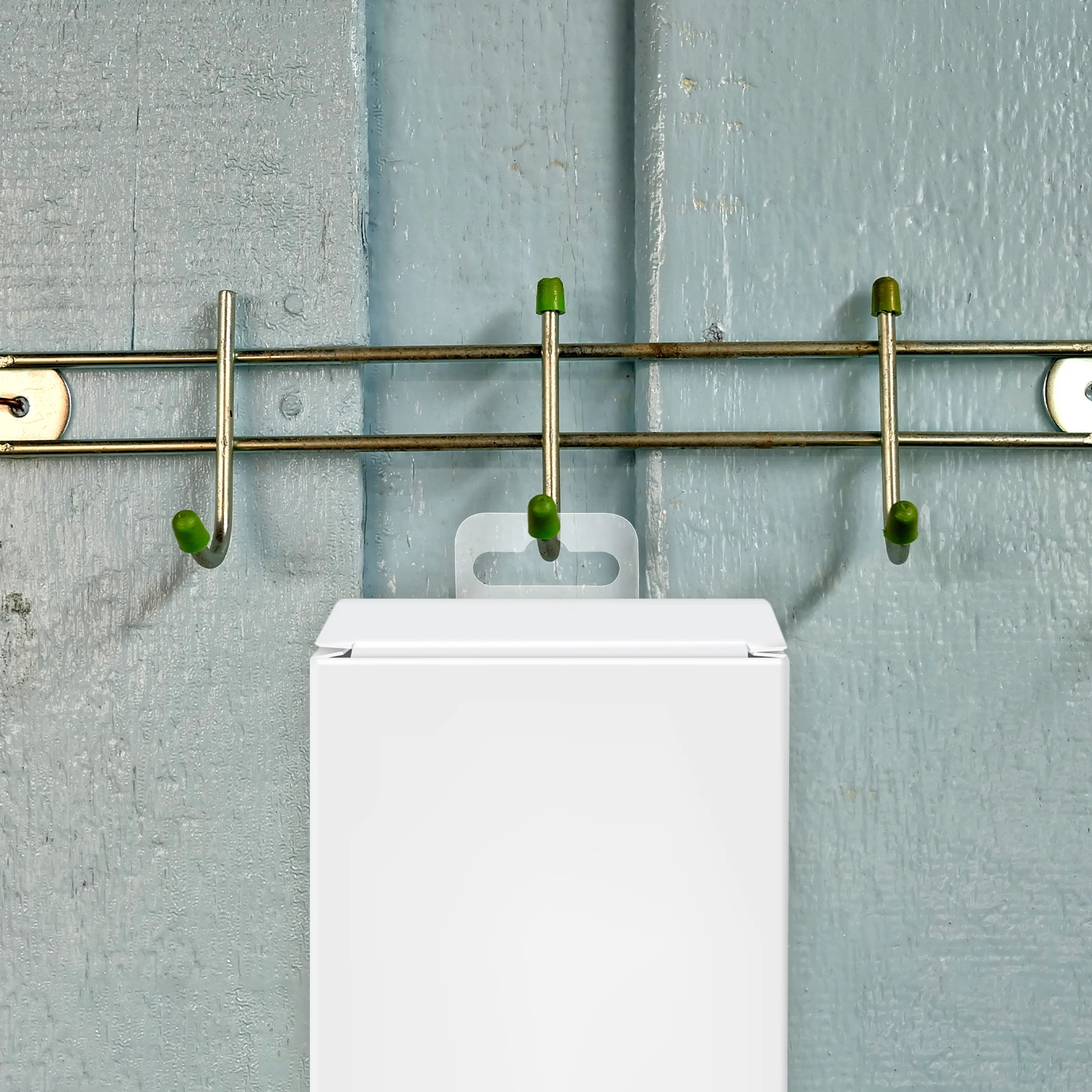 300 قطعة عرض البضائع الصغيرة خطاف لاصق واضح ذاتية اللصق شنق علامات التبويب مع فتحة ثقب للمجوهرات العناصر الحرفية البلاستيك