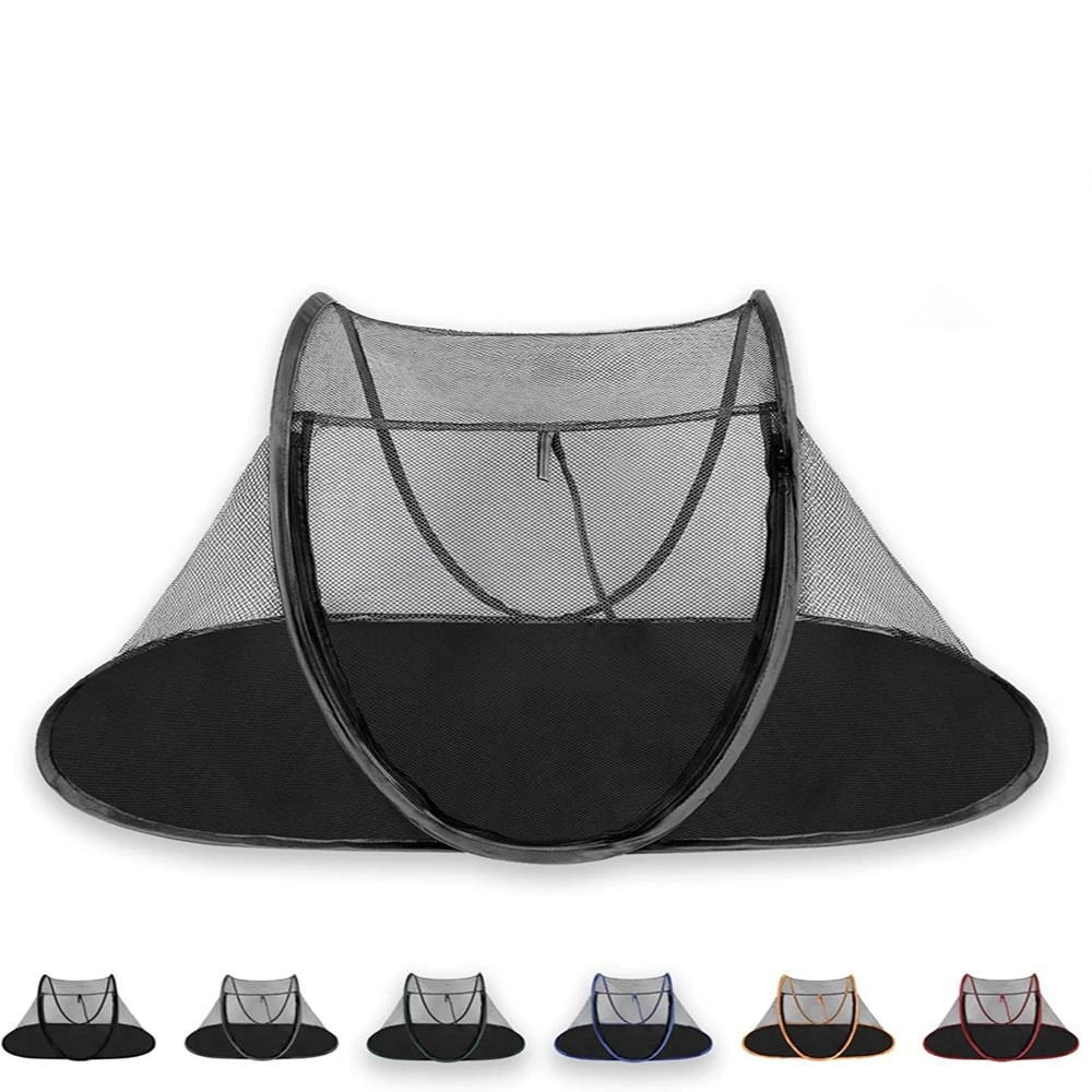 Portable Folding Pet Tent Collapsible Outdoor Tent Pet Cat Outdoor Playhouse Dog Pen Camping Small Pet Outdoor Tent