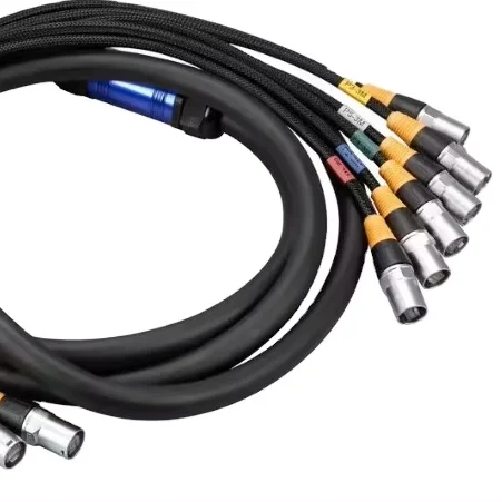 Source Factory 4 6 8 Channels Digital Audio Twisted Pair RJ45 Cat6 Cable with Snake Cable Drum