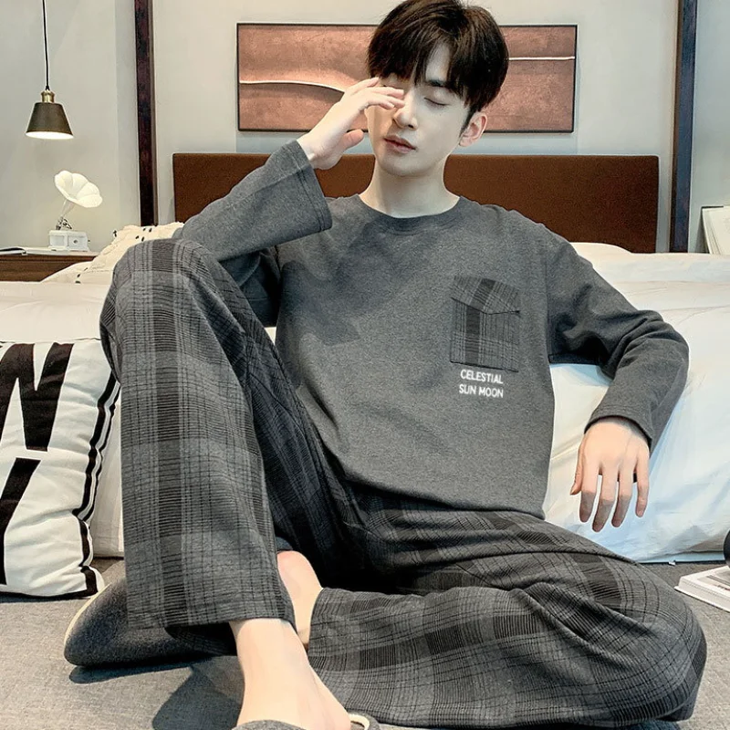 

Мужские пижамы, домашняя одежда, новая мужская одежда, одежда с кондиционером, повседневная мода, комплекты Y2K, мужской спортивный костюм, спортивные костюмы, спортивный комплект