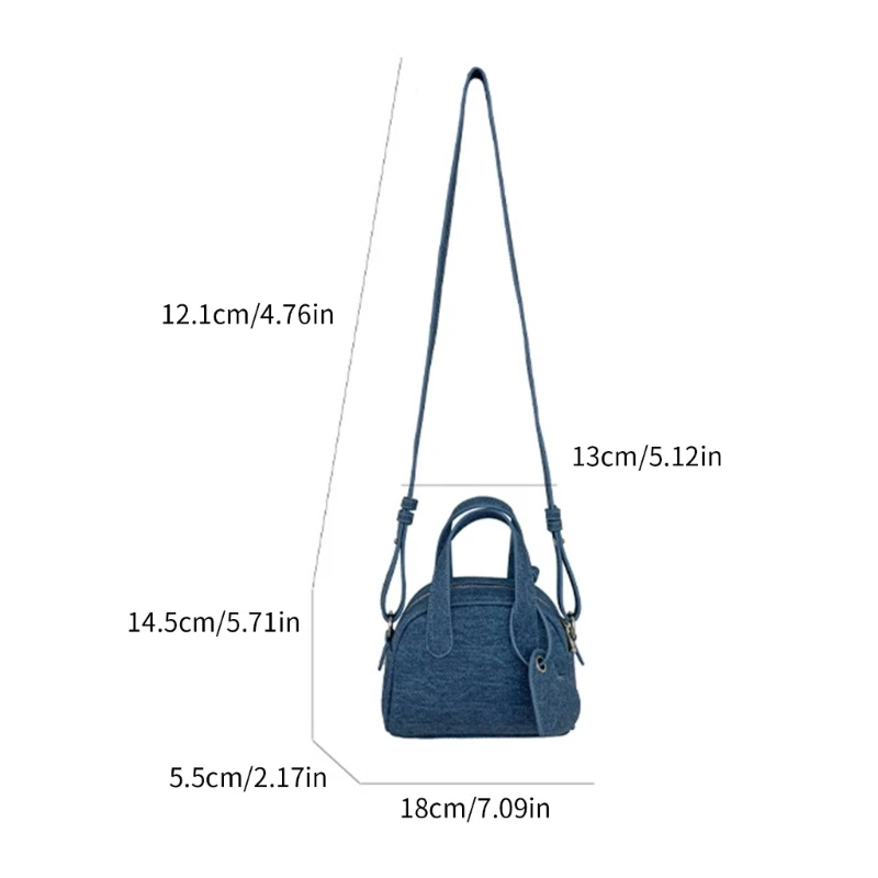 E74B Damska torba na ramię Crossbody Torba górnym uchwytem Torebka Crossbody Torba podróżna