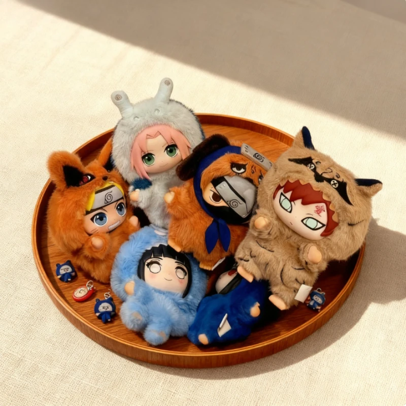 

Наруто Шиппуден Узумаки плюшевая коробка Bandai загадочная игрушка милый коллекционный подарок серия для вечеринок