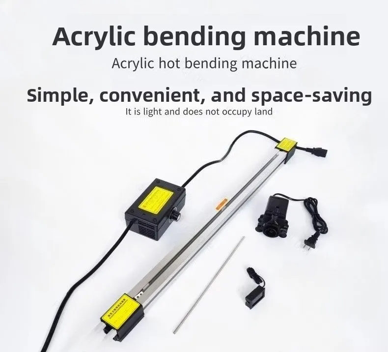 60cm Acrylic Hot Bending Machine PP PVC Plexiglass Bender with Water Pump & Thermostat for Plastic Sheet Processing