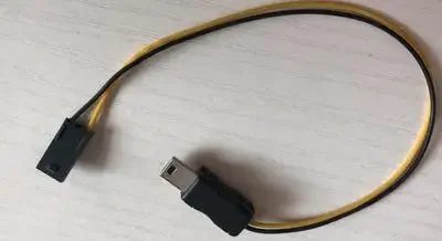 camera MINI USB to AV Video Realtime video output line 5.8G image transmission for Gopro camera