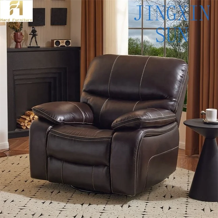 Multifunctional Smart Luxury Modern Leather Leisure Recliner Single Living Room Comfortable Sofa