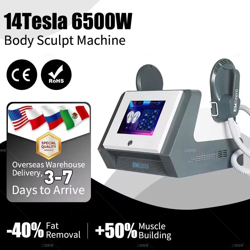 Muscle Training Double 11 Sale Emszero 6500w Machine Professional Body Muscle Electromagnetic Stimulate RF Pelvic  Floor